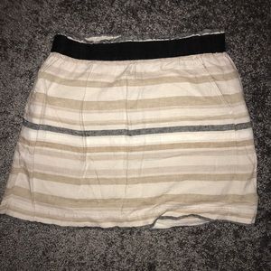 Stripped skirt with pockets!!